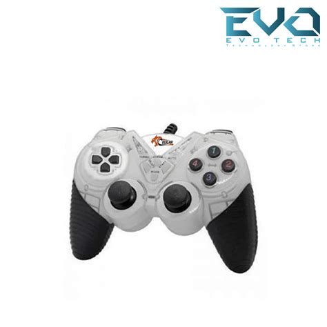 COUGAR EGY 906 USB Wired SINGLE Gamepad Turbo Controller WHITE Evo