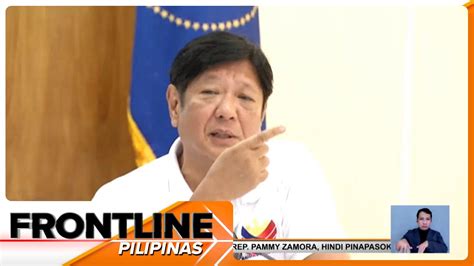 Pres Bongbong Marcos Jr Nag Inspeksyon Sa Mga Binahang Lugar Sa