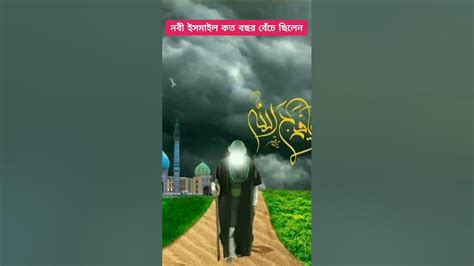 নবী ইসমাইল কত বছর বেঁচে ছিলেন Islamicshortsviral Shortvideo