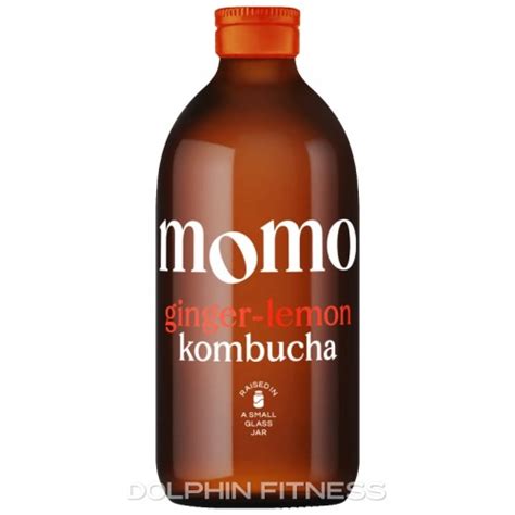 Momo Ginger Lemon Kombucha 1 X 330 Ml