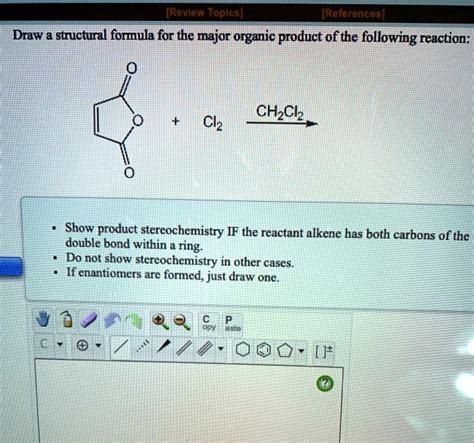 SOLVED Reviot Topics Referencos Draw Structural Formula For The