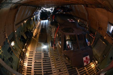 C 5 Galaxy Transports Uh 60 Helicopters