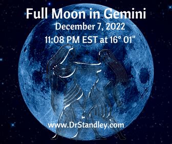 Daily Horoscopes For December 7 2022 The Full Moon Is In Gemini The