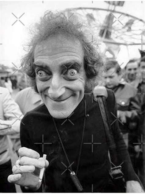 Marty Feldman British Actor Comedian Sticker For Sale By