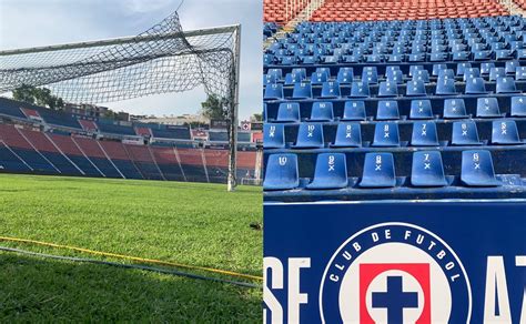 Los Cambios Del Estadio Ciudad De Los Deportes Previo Al Juego De Cruz Azul