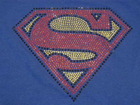 Superwoman Rhinestone Tshirt - Etsy