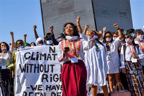 Release Protest Action Held To Highlight Silenced Voices At Cop27 No