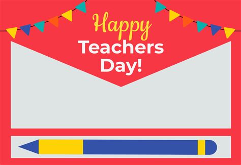 Free Teachers Day Gift Card Template - Edit Online & Download | Template.net