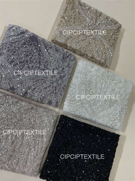 NEW NUDE LAST STOCK 1 8 METERS LOTUS EXCLUSIVE BEADED LACE CIPCIPTEXTILE