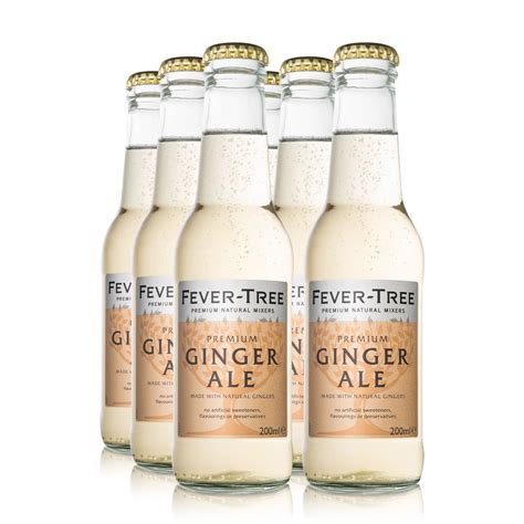 Fever Tree Premium Ginger Ale 6x02l Fever Tree Soft Drinks