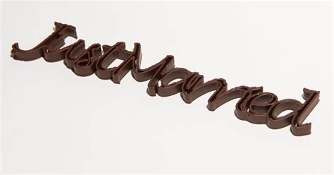 chocolate³ - deine eigene 3D gedruckte Schokolade