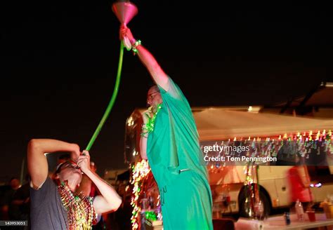 Fans take part in festivities on Talladega Boulevard at Talladega ...