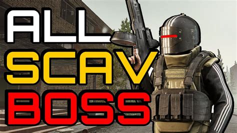 EVERY SCAV BOSS ON RESERVE Escape From Tarkov Reserve PVP YouTube