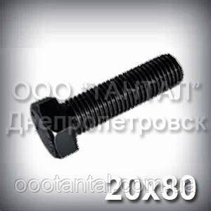 Купить Болт М20х80 прочность 8.8 DIN 931 (ГОСТ 15589-70, ГОСТ 7798-70 ...