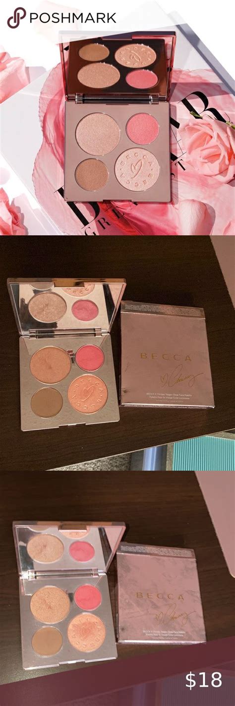 Becca X Chrissy Teigen Glow Face Palette Chrissy Teigen Chrissy Becca