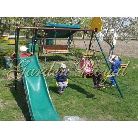Детский игровой комплекс для дачи Солнышко-6 купить недорого в Garden Royal