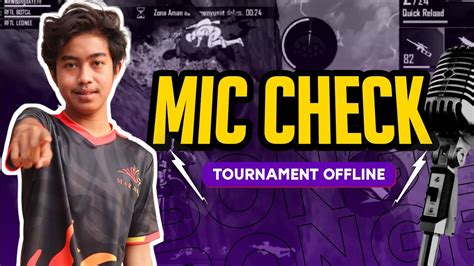 Mic Check Tur Offline Avenir Kemang Jakarta Youtube