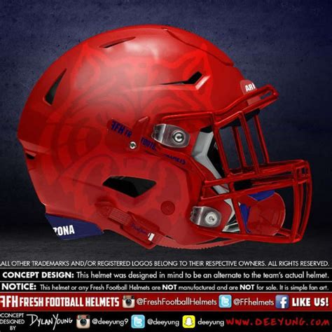 Custom NCAA concept football helmets show what your favorite college ...