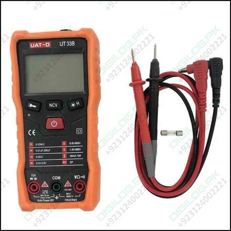 Handheld Portable Ac Dc Ncv True Rms Digital Multimeter Non Contact