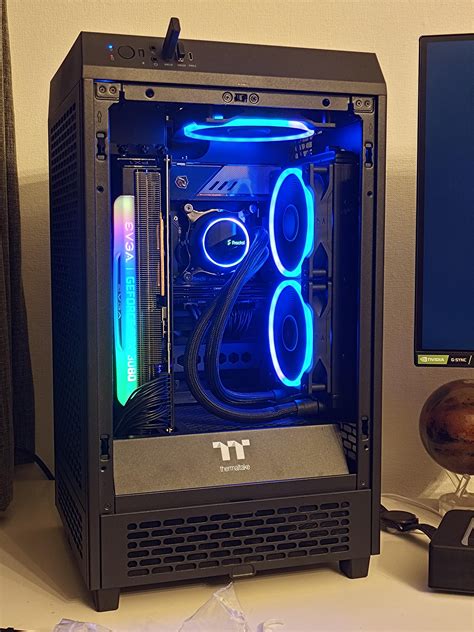 Upgraded To The New Thermaltake Tower 200 Lovely Case R Pcmasterrace