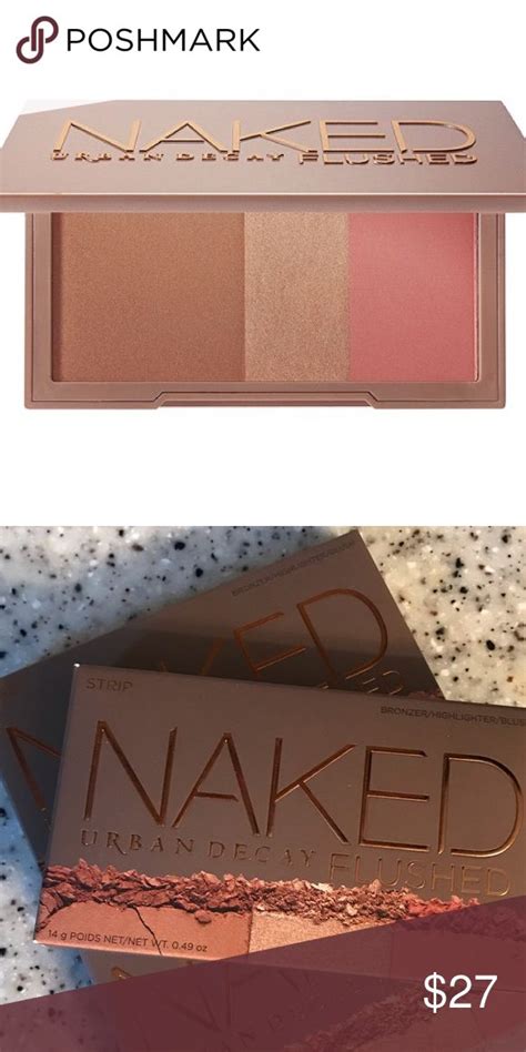 Naked Urban Decay Flushed Strip Bronzer Highlighter And Blush