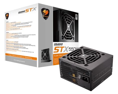 Cougar STX 550w Non-Modular Power Supply Review - eTeknix