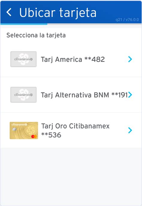 Localiza Tu Tarjeta Citibanamex