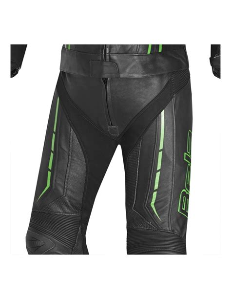 Bela Rocket Mix Kangaroo Monos De Moto Hombre Piezas Negro Verde