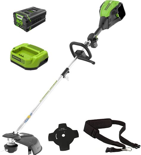 Greenworks Tools Débroussailleuse sans Fil 80 V 40 cm avec Batterie 2