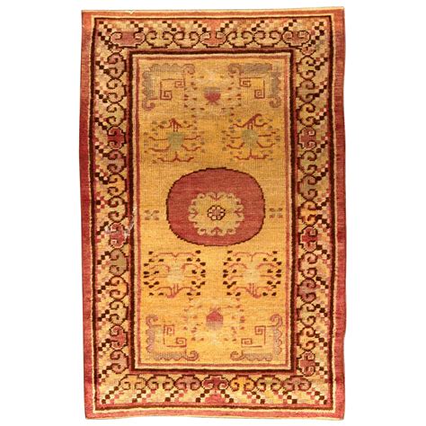 Tufenkian Tibetan Hand Knotted Wool Rug At 1stDibs