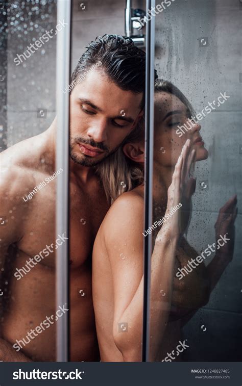 Beautiful Naked Couple Embracing Passion Taking Stock Photo 1248827485 Shutterstock