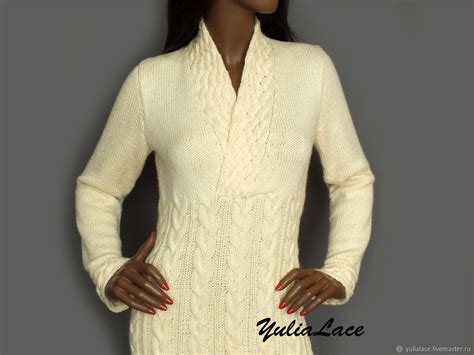 Вязаное платье в интернет-магазине Ярмарка Мастеров по цене 5 ...