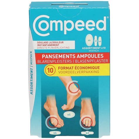 Compeed Pansements Ampoules Assortiment Format Conomique Pc S