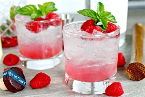 Raspberry Gin Fizz A Berry Delight