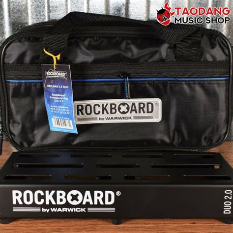 Rockboard Duo Pedalboard With Gig Bag