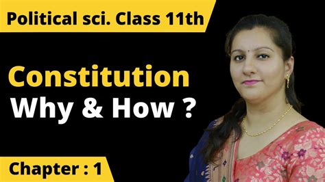 Constitution Why And How Class Ch Poltical Science Ncert By