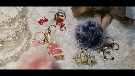 HUGE SHEIN ACCESSORIES HAUL 2023 Charm Letter Keychain Hair Clawn