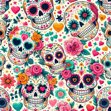 Sugar Skull Wallpaper 4k