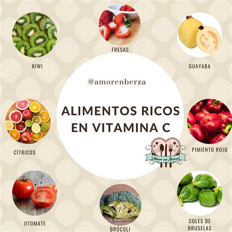 Alimentos Ricos En Vitamina C