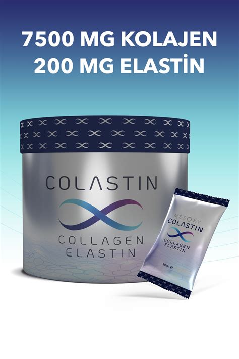 Colastin 7500 Mg Kolajen + 200 Mg Elastin 28 Adet Toz Saşe | Kolay ve ...