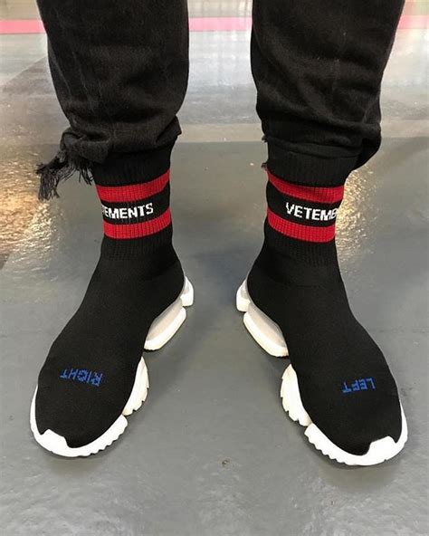 @highsnobietysneakers: Reebok x Vetements sock runners for SS18. Cop or ...