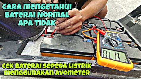 SEPEDA LISTRIK TAIWAN CARA MENGETAHUI BATERAI SEPEDA LISTRIK NORMAL