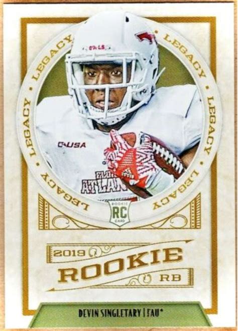 Future Watch: Devin Singletary Rookie Football Cards, Bills