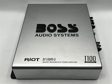 Boss Audio Systems R M S Riot Series Car Audio Subwoofer Amplifier