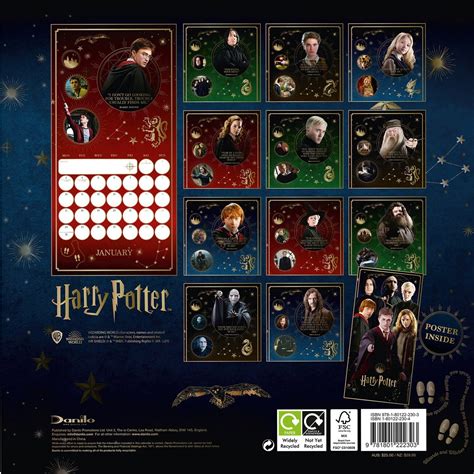 Harry Potter Wall Calendars 2024 Buy At Europosters