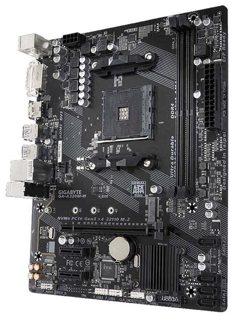 Купить Материнская плата GIGABYTE GA-A320M-H (rev. 1.x) - цены ...