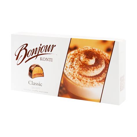 Десерт Bonjour souffle, Konti, 232 г, в ассортименте