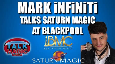 Mark INFiNiTi From Saturn Magic Talks Blackpool Talk Magic Dealer