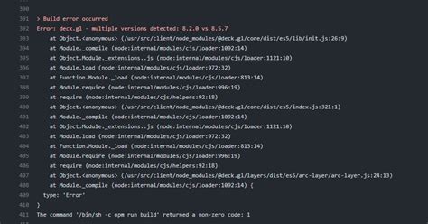 Bug Error Deck Gl Multiple Versions Detected 8 2 0 Vs 8 5 7