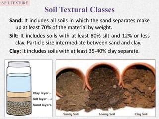 Soil texture and soil structure | PPT